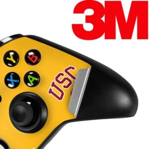 Skinit Decal Gaming Skin Compatible with Xbox One S Controller - Officially Licensed USC USC Trojans Yellow Design