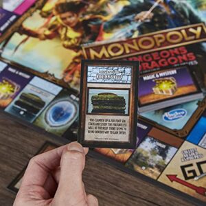 Hasbro Gaming Monopoly Dungeons & Dragons: Honor Among Thieves Game, Inspired by The D&D Movie, Monopoly D&D Board Game for 2-5 Players, Ages 8 and Up