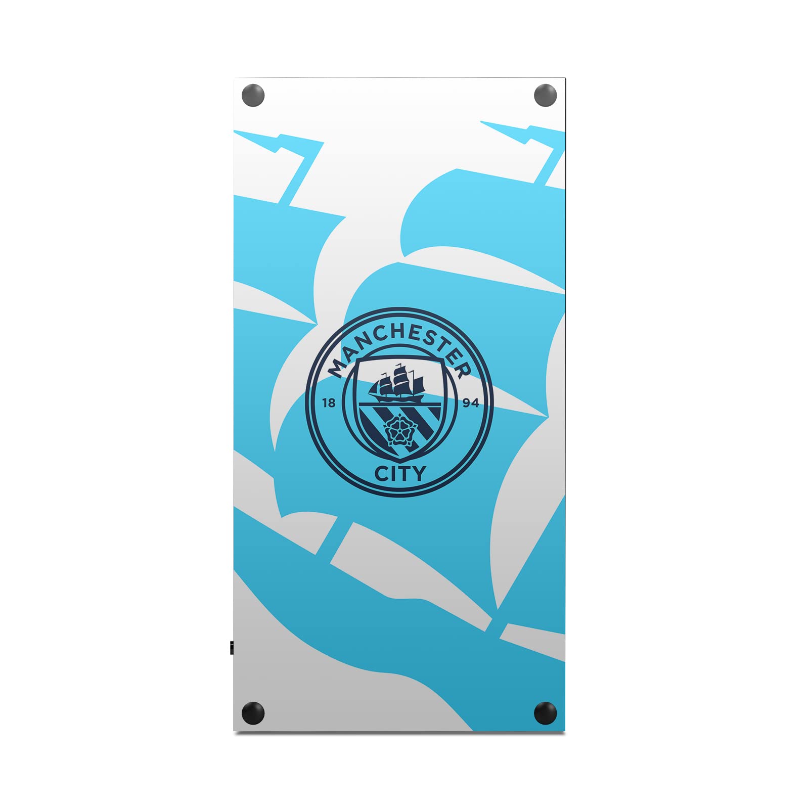 Head Case Designs Officially Licensed Manchester City Man City FC Badge Ship Logo Art Vinyl Sticker Gaming Skin Decal Cover Compatible With Xbox Series X Console and Controller Bundle