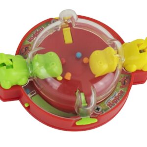 World's Smallest Hungry Hungry Hippos, Super Fun for Outdoors, Travel & Family Game Night, Multicolor, Miniature