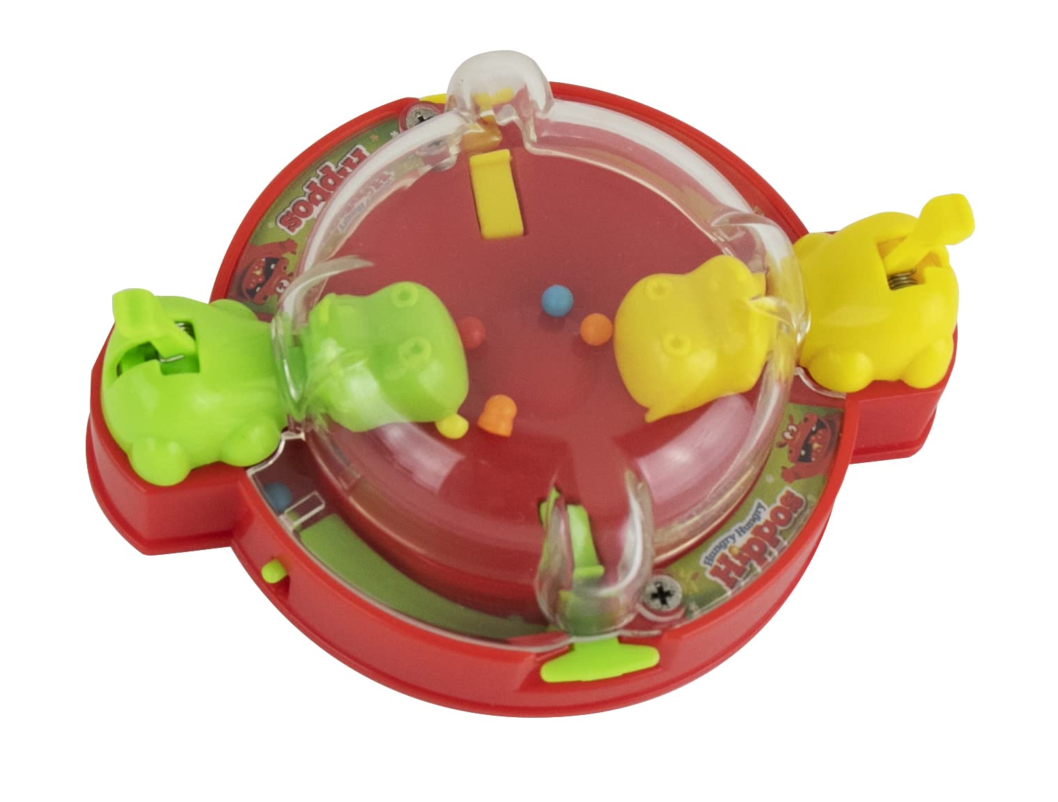 World's Smallest Hungry Hungry Hippos, Super Fun for Outdoors, Travel & Family Game Night, Multicolor, Miniature