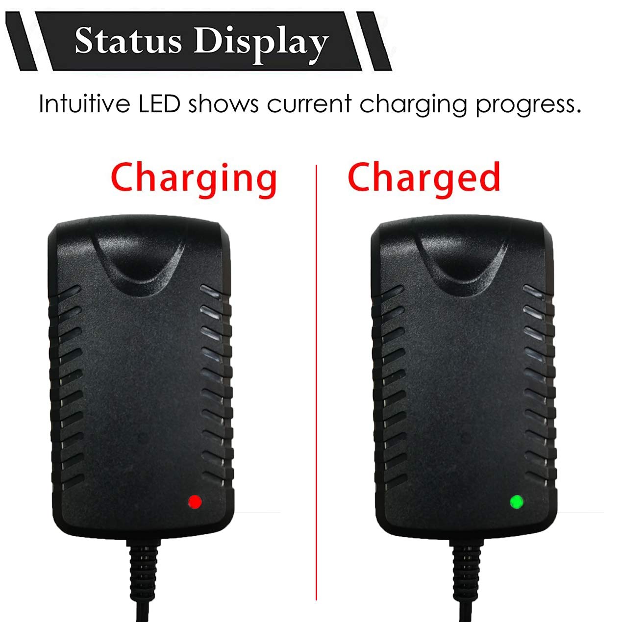 12V Kids Charger for Ride On Toys Car 12 Volt Battery Class 2 Power Supply for Best Choice Products Electric Ride On Car Farm Tractor SUV