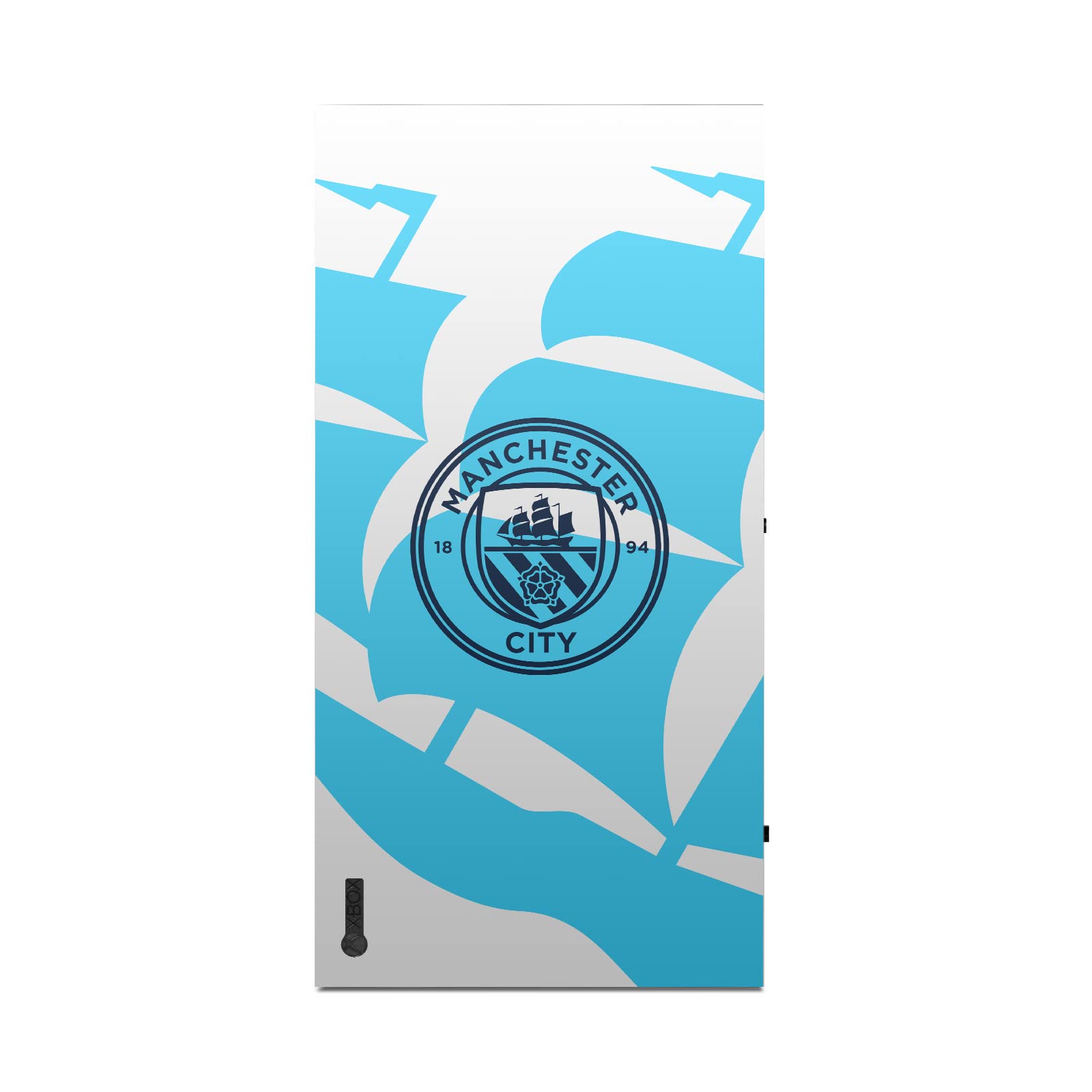 Head Case Designs Officially Licensed Manchester City Man City FC Badge Ship Logo Art Vinyl Sticker Gaming Skin Decal Cover Compatible With Xbox Series X Console and Controller Bundle