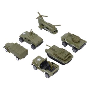 Tnfeeon Military Car Model, Alloy Truck Vehicle, Strong Model Car, for Kids Adults Children Boys Girls