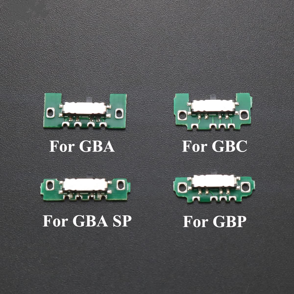 JMXLDS Replacement ON Off Power Switch Slide Button Board for Gameboy Pocket GBP Console.