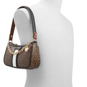 ALDO Women's Dionne Shoulder Bag, Brown Multi