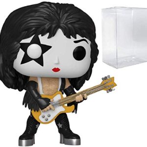 POP Rocks: KISS - Starchild (Paul Stanley) Funko Vinyl Figure (Bundled with Compatible Box Protector Case), Multicolored, 3.75 inches