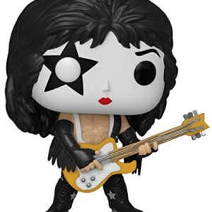 POP Rocks: KISS - Starchild (Paul Stanley) Funko Vinyl Figure (Bundled with Compatible Box Protector Case), Multicolored, 3.75 inches