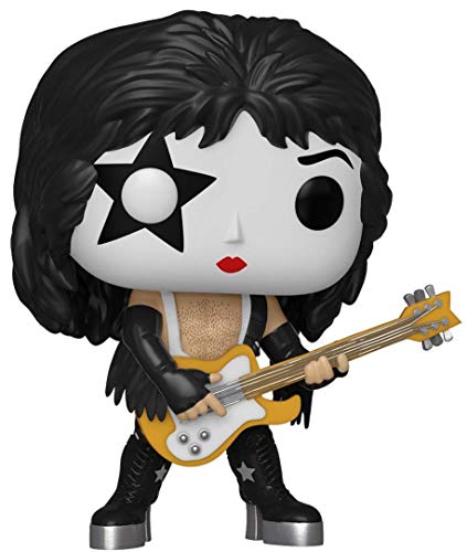 POP Rocks: KISS - Starchild (Paul Stanley) Funko Vinyl Figure (Bundled with Compatible Box Protector Case), Multicolored, 3.75 inches