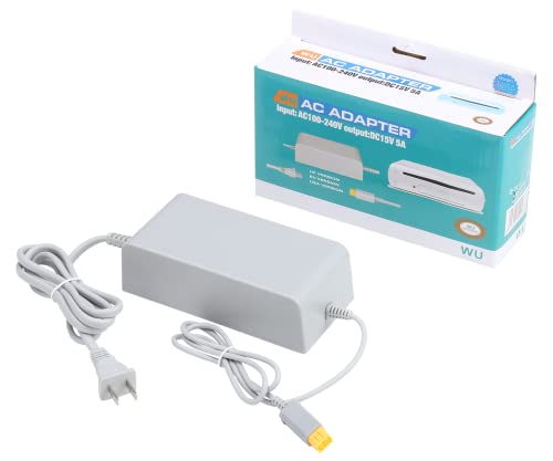 Charger for Wii U Console, AC Adapter Power Supply Charging Cable Cord Replacement for Nintendo Wii U Console