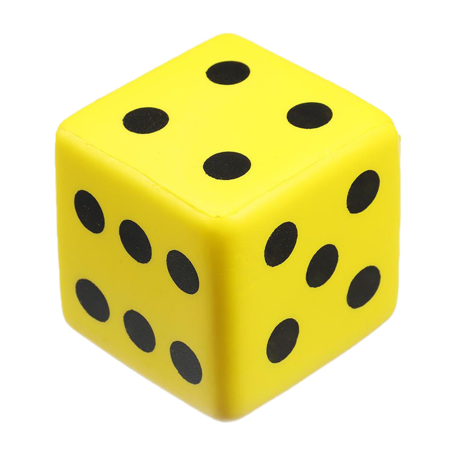 1 Pc PU Sponge Dice,Table Games Accessory 8cm Big Square Blocks for School Family Math Teaching/Party Favors and Supplies for Teens and Adults