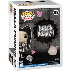 POP Rocks: Bella Poarch Funko Rocks Vinyl Figure (Bundled with Compatible Box Protector Case), Multicolor, 3.75 inches