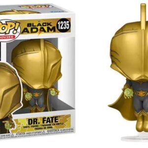 POP DC Heroes: Black Adam - Dr. Fate (Metallic) Funko Vinyl Figure (Bundled with Compatible Box Protector Case), Multicolor, 3.75 inches