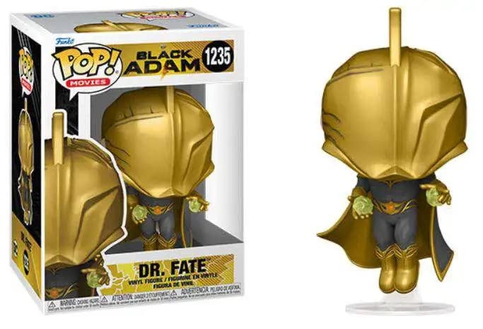 POP DC Heroes: Black Adam - Dr. Fate (Metallic) Funko Vinyl Figure (Bundled with Compatible Box Protector Case), Multicolor, 3.75 inches