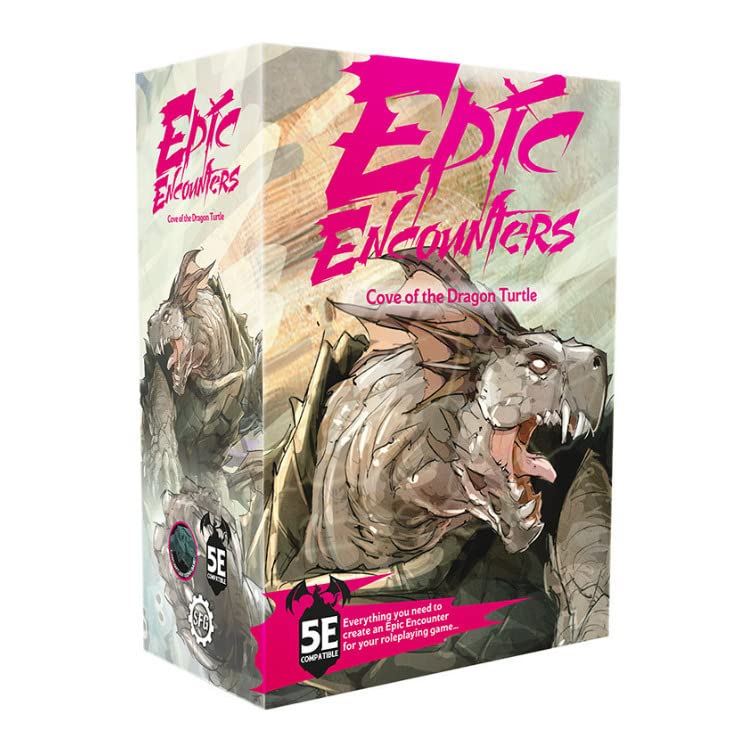 Steamforged Games Epic Encounters Bundle: Island of The Crab Archon and Cove of The Dragon Turtle (2 Items)