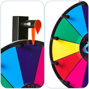 Hooomyai Prize Wheel Pegs & Red Pointer Replacement Kit Spinning Wheel Replacement for Trade Show Carnival Party Pub