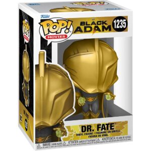 POP DC Heroes: Black Adam - Dr. Fate (Metallic) Funko Vinyl Figure (Bundled with Compatible Box Protector Case), Multicolor, 3.75 inches