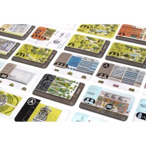 Rebel Studio San Francisco Board Game - Urban Planning Strategy Game, City Building & Designing Game for Kids and Adults, Ages 12+, 2-4 Players, 45-60 Minute Playtime, Made by Rebel Studio