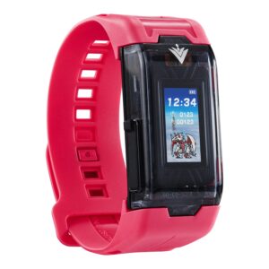 BANDAI Vital Bracelet BE Digivice VV Set | Vital Bracelet Digital Pet Watch with Gammamon Memory Card Included Based On Digimon Anime Series | Train with Your Virtual Pet Using This Fitness Tracker