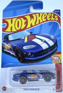 hot wheels 2022 - dodge viper rt/10 - then and now - 3/10 - race team