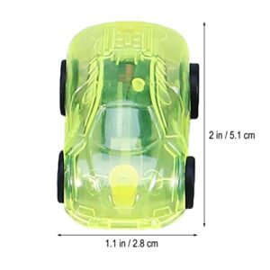 jojofuny 24pcs Color Random Pull and Boy Toys Car Children Transparent Gifts Mini Back Vehicle Push