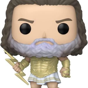 Funko POP! Marvel: Thor Love & Thunder - Zeus Bundled with a Byron's Attic Pop Protector