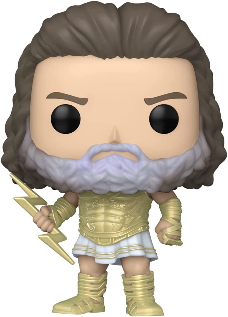 Funko POP! Marvel: Thor Love & Thunder - Zeus Bundled with a Byron's Attic Pop Protector