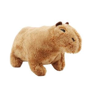 Tiny Heart Capybara Stuffed Animal, Realistic Capybara Plush Cute 7 inch Simulation Stuffed Capybara Plush Toy Gifts Kids Birthday Christmas