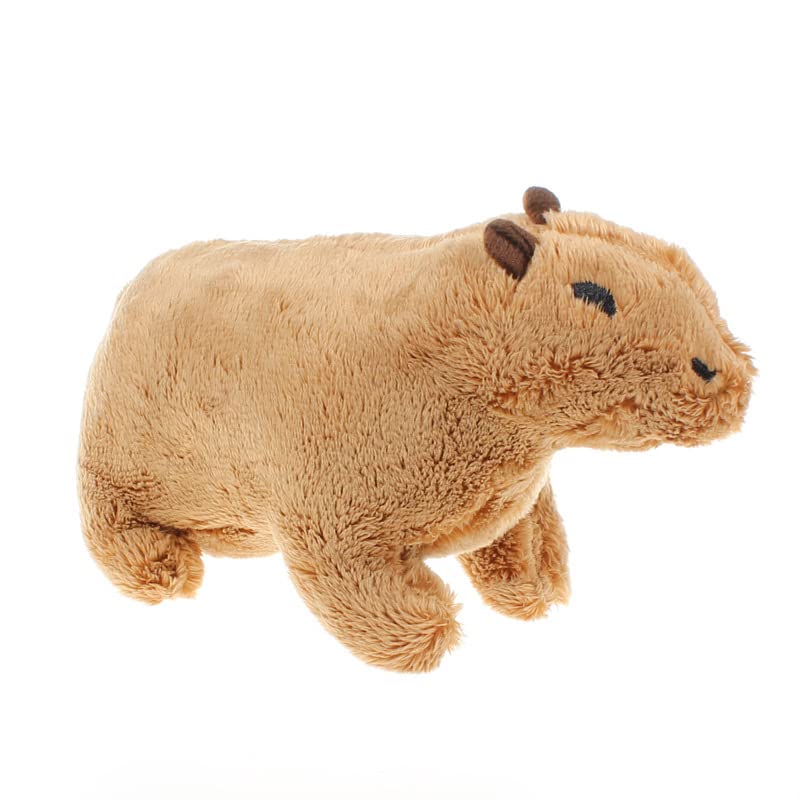 Tiny Heart Capybara Stuffed Animal, Realistic Capybara Plush Cute 7 inch Simulation Stuffed Capybara Plush Toy Gifts Kids Birthday Christmas