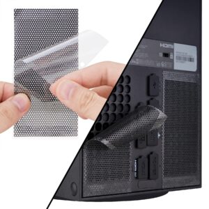 BURSTNINJA Silicone Dust Filter Compatible with Xbox Series X Console, Dust Plugs Dustproof Mesh Set for Xbox Series X, Dust Cover Stopper Protection Kit for Xbox Series X