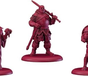 CMON A Song of Ice and Fire Tabletop Miniatures Targaryen Heroes III Box Set - Lead Legendary Heroes in Battle, Strategy Game for Adults, Ages 14+, 2+ Players, 45-60 Minute Playtime, Made by CMON