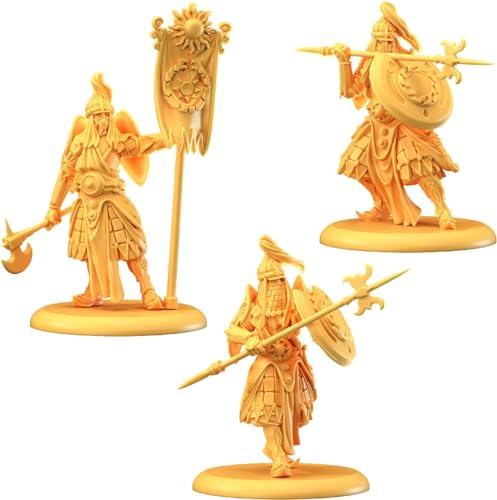 CMON A Song of Ice and Fire Tabletop Miniatures Game Sunspear Royal Guard Unit Box | Strategy Game for Teens and Adults | Ages 14+ | 2+ Players | Average Playtime 45-60 Minutes, Multicolor (SIF704)