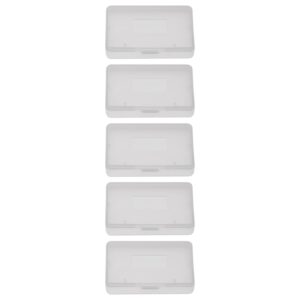 Game Case Cartridge, 10pcs Clear Protective Game Cartridge Case Storage Box Transparent Anti Dust Cover for Nintendo Game Boy Advance GBA Sp Gbm, 2.56 x 1.57 x 0.31inch