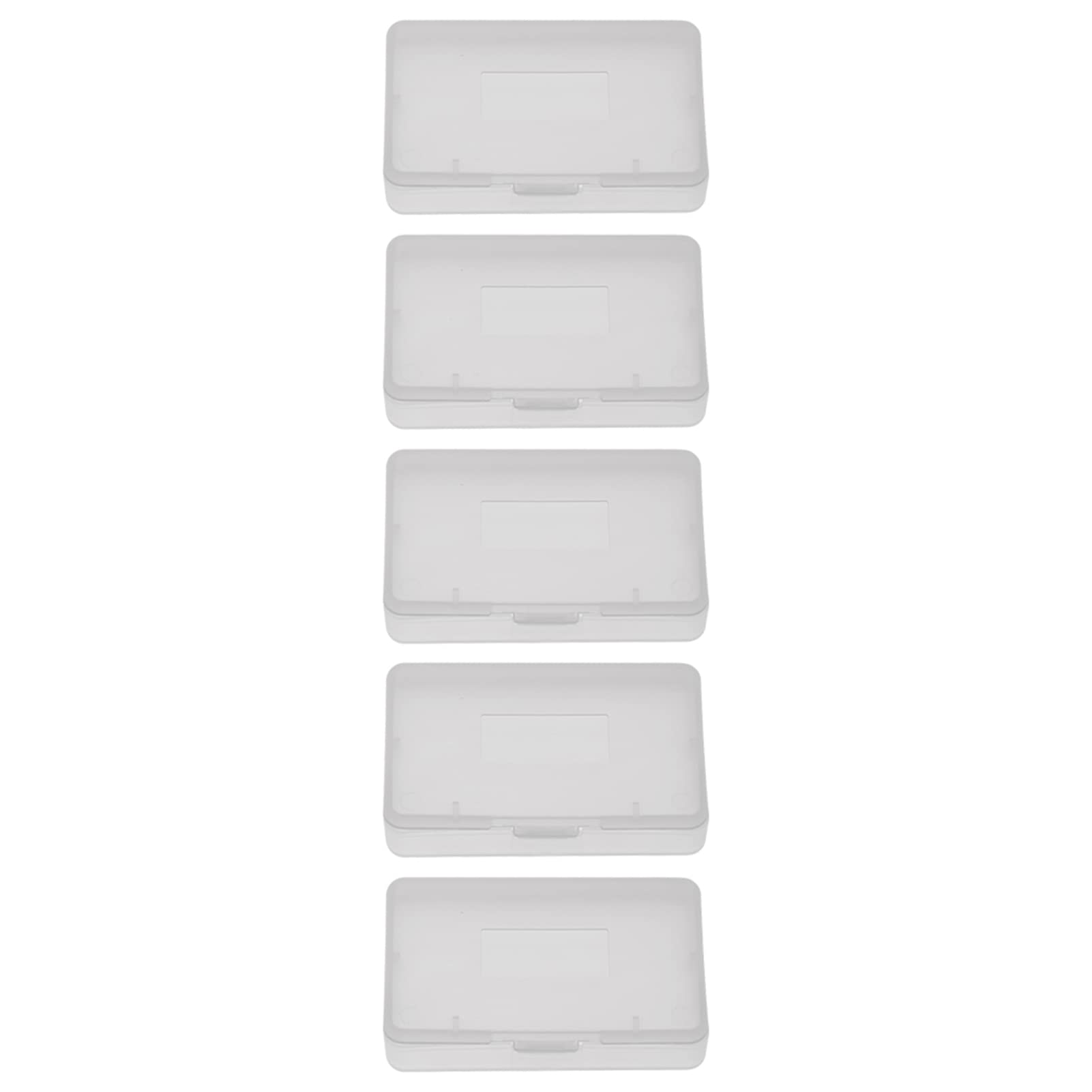 Game Case Cartridge, 10pcs Clear Protective Game Cartridge Case Storage Box Transparent Anti Dust Cover for Nintendo Game Boy Advance GBA Sp Gbm, 2.56 x 1.57 x 0.31inch