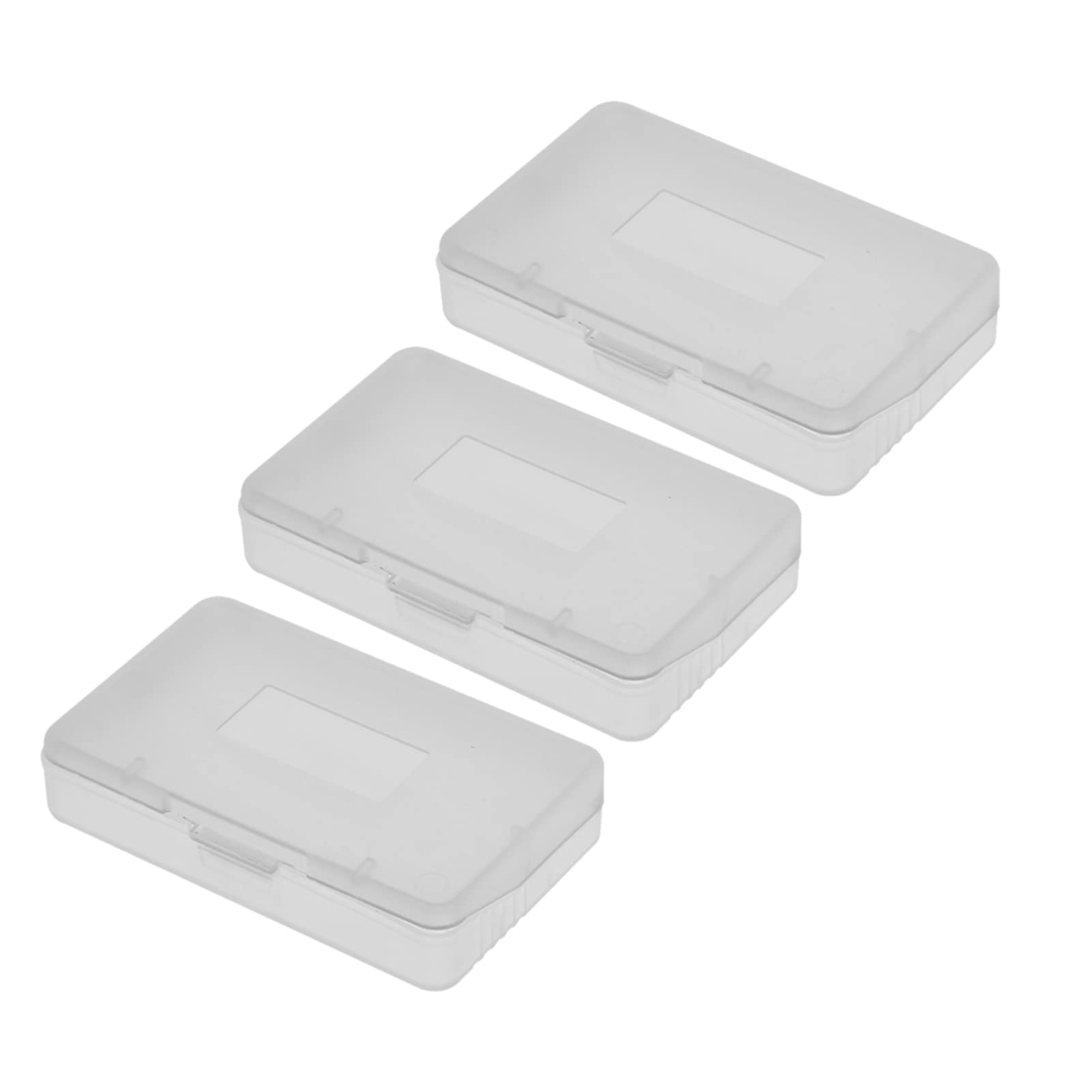 Game Case Cartridge, 10pcs Clear Protective Game Cartridge Case Storage Box Transparent Anti Dust Cover for Nintendo Game Boy Advance GBA Sp Gbm, 2.56 x 1.57 x 0.31inch