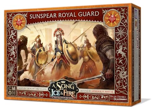 CMON A Song of Ice and Fire Tabletop Miniatures Game Sunspear Royal Guard Unit Box | Strategy Game for Teens and Adults | Ages 14+ | 2+ Players | Average Playtime 45-60 Minutes, Multicolor (SIF704)