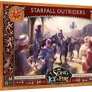 CMON A Song of Ice and Fire Tabletop Miniatures Game Sand Starfall Outriders Unit Box - Swift Cavalry of The Dornish Sands, Strategy Game for Adults, Ages 14+, 2+ Players, 45-60 Min Playtime, Made