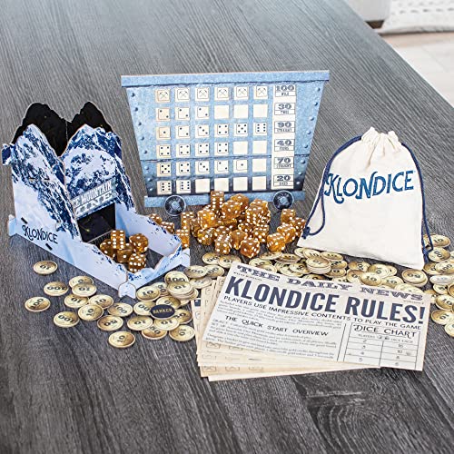 MindWare Klondice Game | Fun Dice Games for Family Game Night | Ages 8 and up 2-6 Players