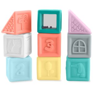 Simple Joys by Carter's Baby Squeeze Blocks, Multicolor, One Size