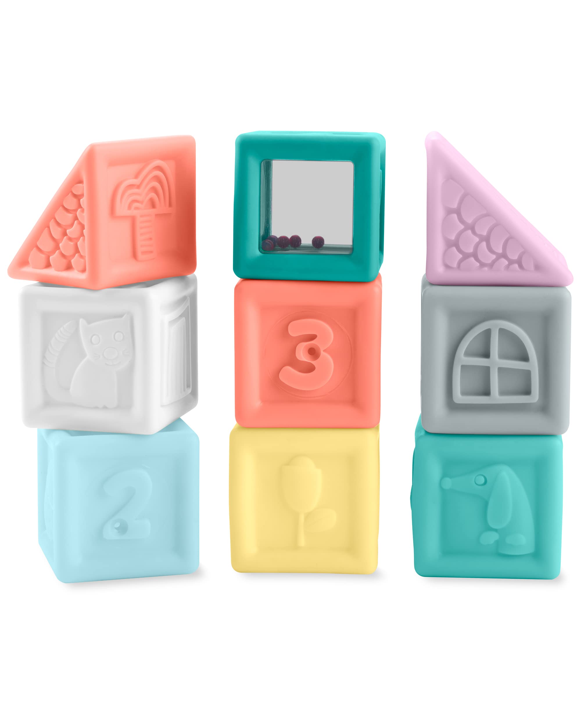 Simple Joys by Carter's Baby Squeeze Blocks, Multicolor, One Size