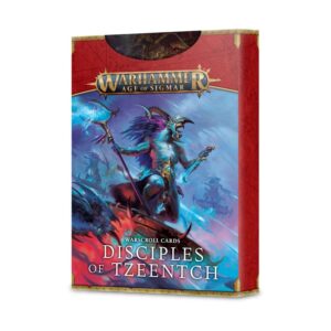 games workshop warhammer age of sigmar: warscrolls - disciples of tzeentch (3e)