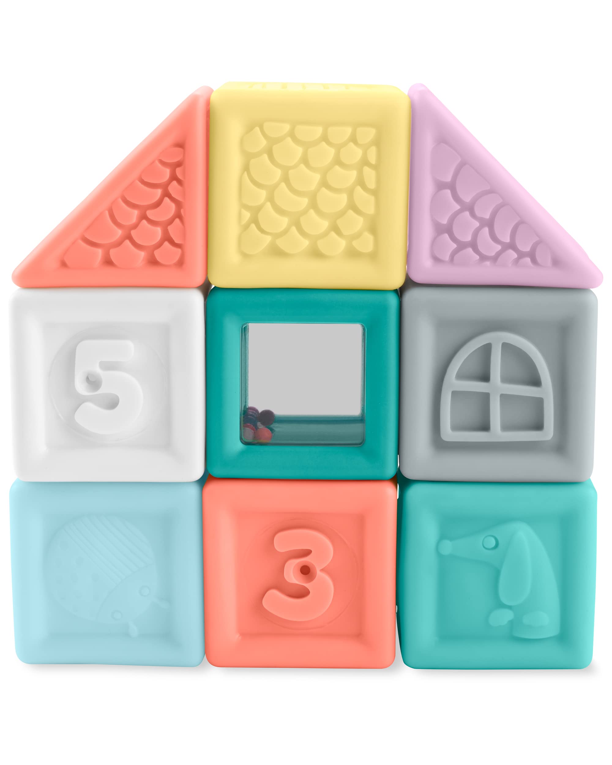 Simple Joys by Carter's Baby Squeeze Blocks, Multicolor, One Size