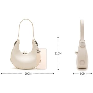 Handbag Half Moon Bag Women Bag Crescent Bag Underarm Bags Small Bag Ladies Bag