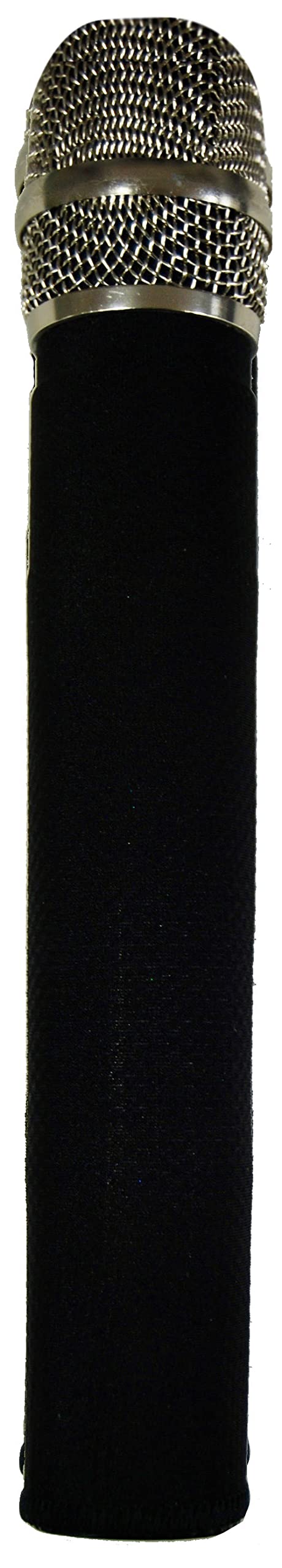 Basic Black Wireless mic Sleeves by MicFX-USA. Super Stretch fits firm. Mic NOT included. Made in USA. Washable.