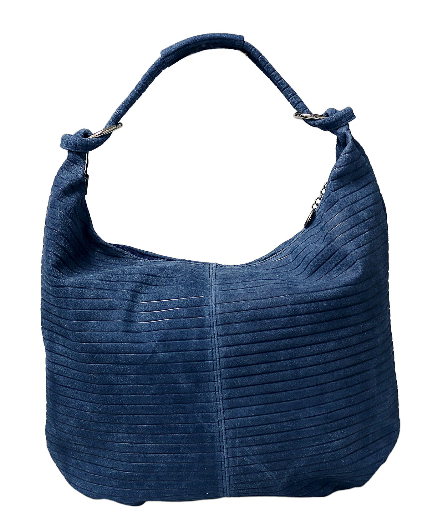 Pierre Cardin Jeans Leather Large Hobo Relaxed Suede Shoulder Bag for womens