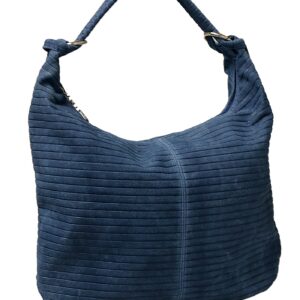 Pierre Cardin Jeans Leather Large Hobo Relaxed Suede Shoulder Bag for womens