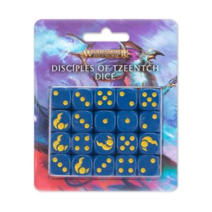 AGE OF SIGMAR:DISCIPLES OF TZEENTCH DICE