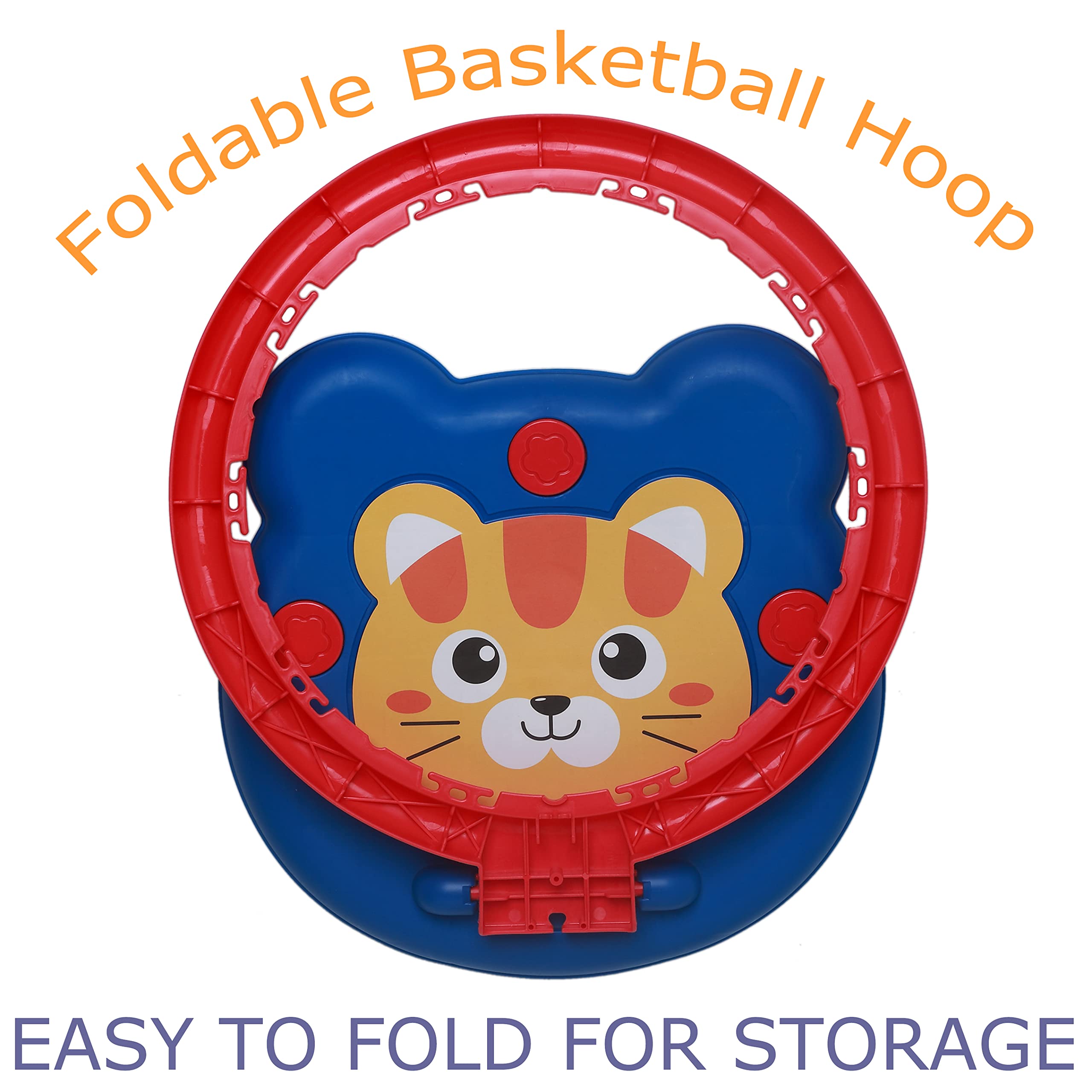 Toddler Basketball Hoop Indoor for Kids, SuyuanArt Portable Wall Mount Baby Basketball Hoop Goal Set,Boys Girls Toys for Ages 2-4 3-5, Christmas Birthday Gift for Toddler Age 18 Moths and Up