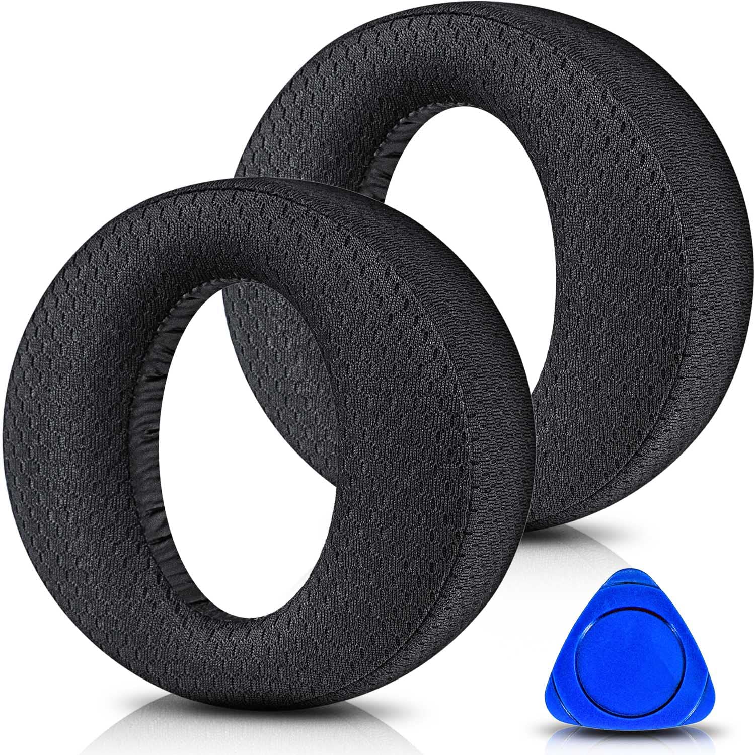 PS5 Earpads Replacement Ear Pads for PlayStation 5 Pulse 3D PS5 Headset - PS5 Ear Cushions/Ear Cups (Breathable Mesh)