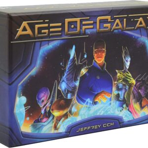 ICE MAKES Age of Galaxy | Strategy Card Game | 4X Space Game | Board Games | Pocket Size, Travel and Family Friendly | 1-4 Players Board Game Adventure | 14+ Years